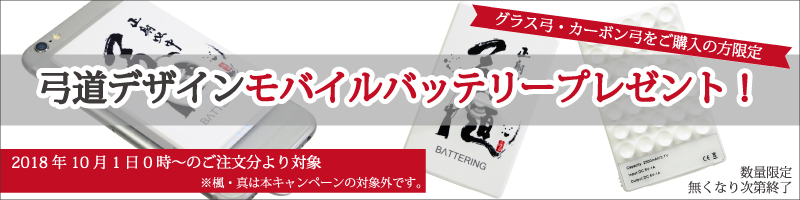 モバイルバッテリープレゼントキャンペーン
